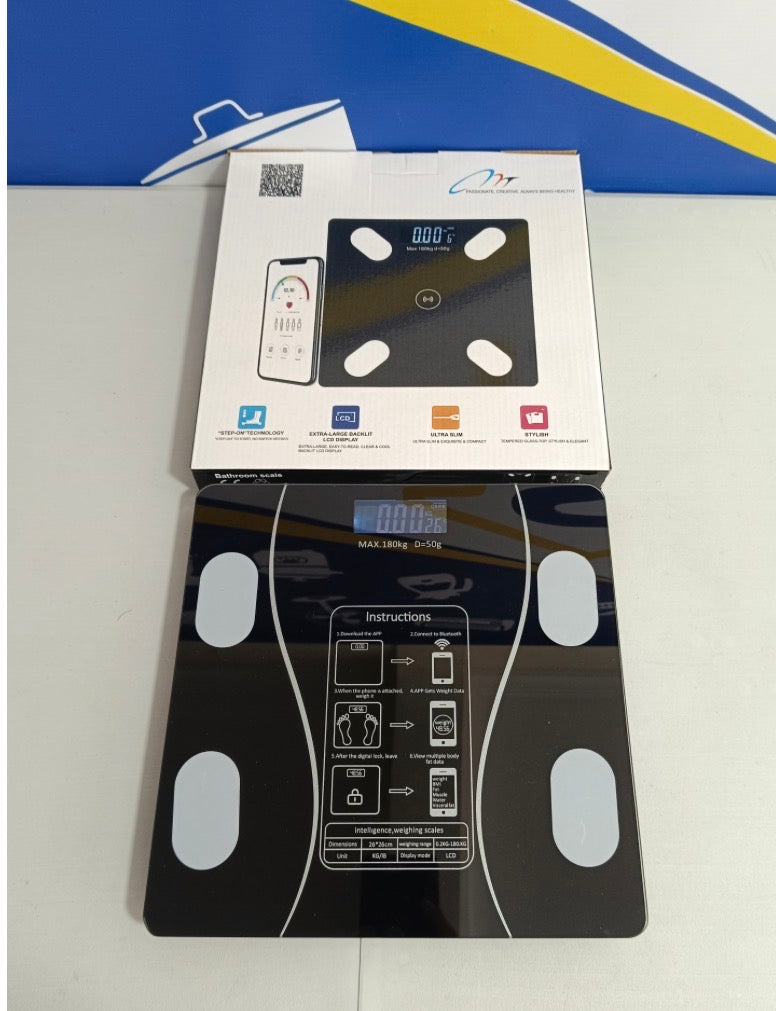 BASCULA/ PESA PERSONA CON BLUETOOTH